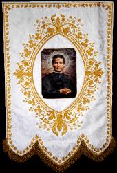 Chor�giew ko�cielna. Bosco. Parafia