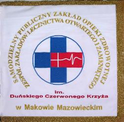 Mak�w Mazowiecki. Zak�ad Opieki Zdrowotnej. Szpital. Czerwony Krzy�.